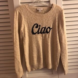 Ann Taylor ciao sweater